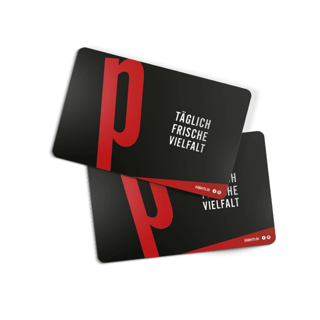 Gutscheinkarten der Bäckerei Noventa aus Keinhausen